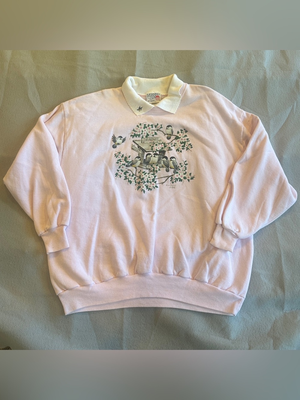 Vintage Morning Sun Birdhouse Sweatshirt